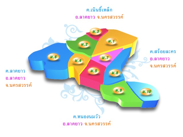 แผนที่ตำบลสระแก้ว